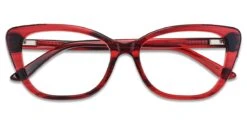 RS1597 Farbe Auswählen: Burgunderrot, Klar (C04) -Modebrillengeschäft 4 6de92e336e6557a481266bfa7df3e5f6